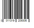 Barcode Image for UPC code 0011319209305