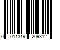 Barcode Image for UPC code 0011319209312