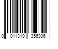 Barcode Image for UPC code 0011319356306