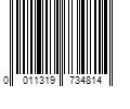 Barcode Image for UPC code 0011319734814