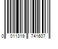 Barcode Image for UPC code 0011319741607