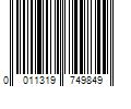 Barcode Image for UPC code 0011319749849