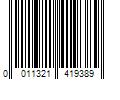 Barcode Image for UPC code 0011321419389