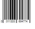 Barcode Image for UPC code 0011333694774