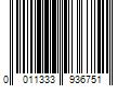 Barcode Image for UPC code 0011333936751