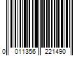 Barcode Image for UPC code 0011356221490