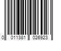 Barcode Image for UPC code 0011381026923