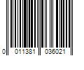 Barcode Image for UPC code 0011381036021