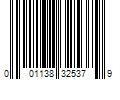 Barcode Image for UPC code 001138325379