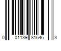 Barcode Image for UPC code 001139816463