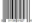 Barcode Image for UPC code 001139818276