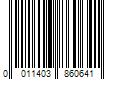 Barcode Image for UPC code 0011403860641