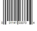 Barcode Image for UPC code 001141033704