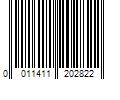 Barcode Image for UPC code 0011411202822