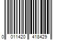 Barcode Image for UPC code 00114204184203