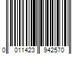 Barcode Image for UPC code 0011423942570