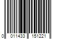 Barcode Image for UPC code 0011433151221