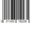 Barcode Image for UPC code 0011433152235