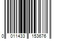 Barcode Image for UPC code 0011433153676