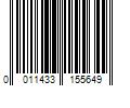 Barcode Image for UPC code 0011433155649