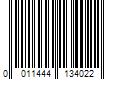 Barcode Image for UPC code 0011444134022