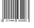 Barcode Image for UPC code 0011444430063