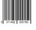 Barcode Image for UPC code 0011482000150