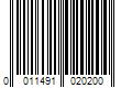 Barcode Image for UPC code 0011491020200