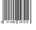 Barcode Image for UPC code 0011499047216