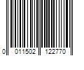 Barcode Image for UPC code 0011502122770