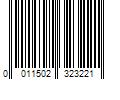 Barcode Image for UPC code 0011502323221