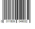 Barcode Image for UPC code 0011509049032