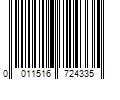 Barcode Image for UPC code 0011516724335