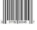 Barcode Image for UPC code 001152803457