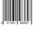 Barcode Image for UPC code 0011531583627