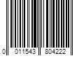 Barcode Image for UPC code 0011543804222