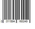 Barcode Image for UPC code 0011594160049