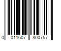 Barcode Image for UPC code 0011607800757