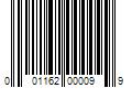 Barcode Image for UPC code 001162000099