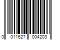 Barcode Image for UPC code 0011627004203