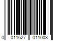 Barcode Image for UPC code 0011627011003