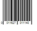 Barcode Image for UPC code 0011627011140