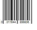 Barcode Image for UPC code 0011644899806