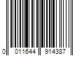 Barcode Image for UPC code 0011644914387