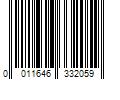 Barcode Image for UPC code 0011646332059