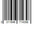 Barcode Image for UPC code 0011646714398