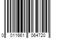 Barcode Image for UPC code 0011661064720