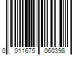 Barcode Image for UPC code 0011675060398