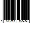 Barcode Image for UPC code 0011675205454