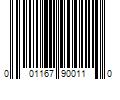 Barcode Image for UPC code 001167900110